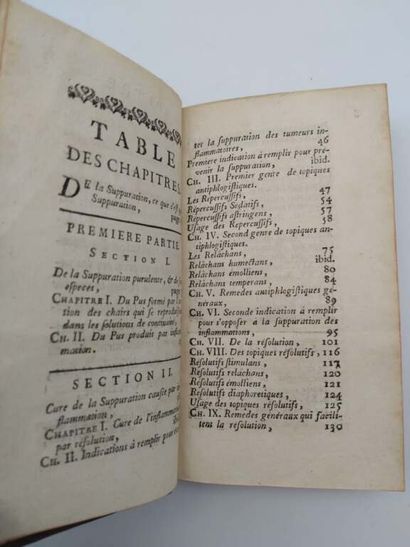 QUESNAY, François. Traité de la suppuration.
Published...