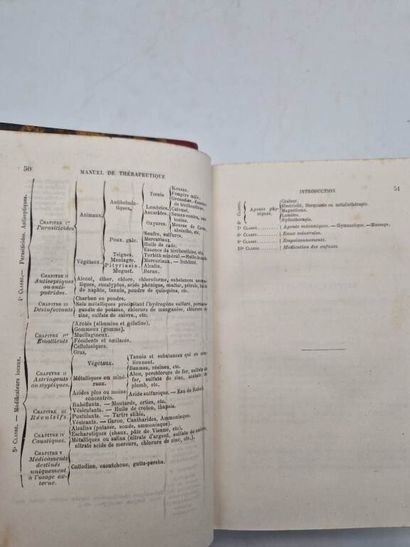 PAULIER, Armand. Manuel de Thérapeutique...