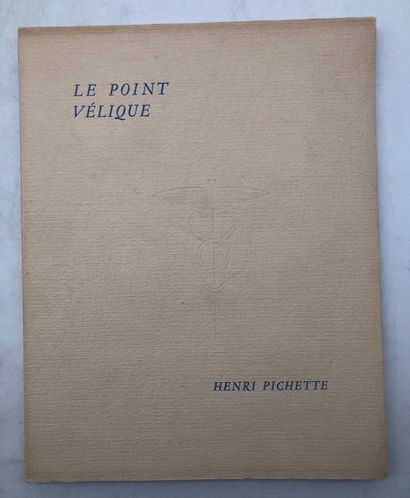 PICHETTE, Henri. Le Point vélique.
Published...
