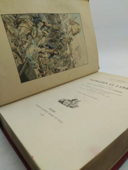 TRIAIRE, Paul. Napoleon and Larrey. Unpublished...