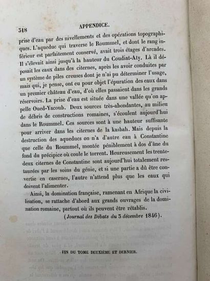 POUJOULAT, Jean-Joseph-François. African...