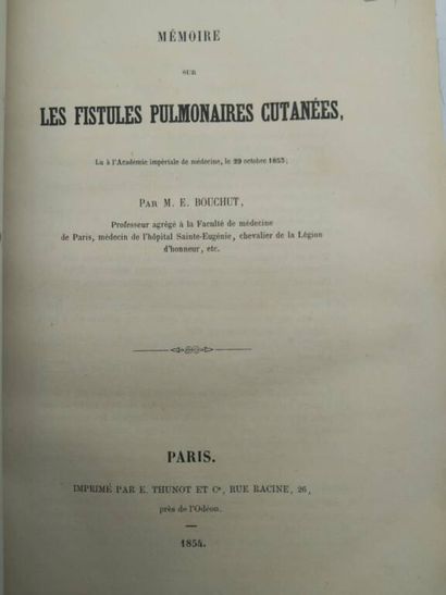 [MANETTE - PULMONARY PATHOLOGIES]. Set of...