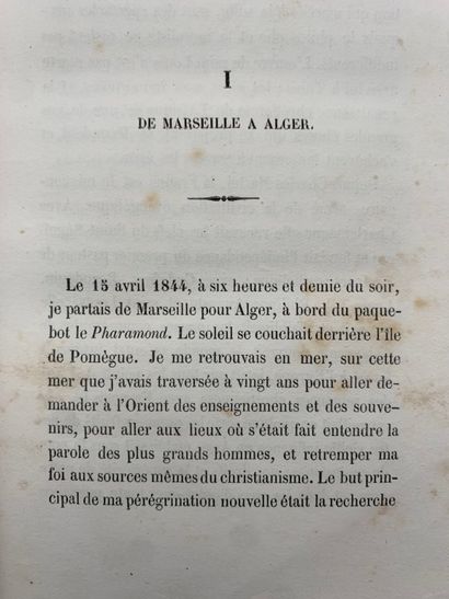 POUJOULAT, Jean-Joseph-François. African...