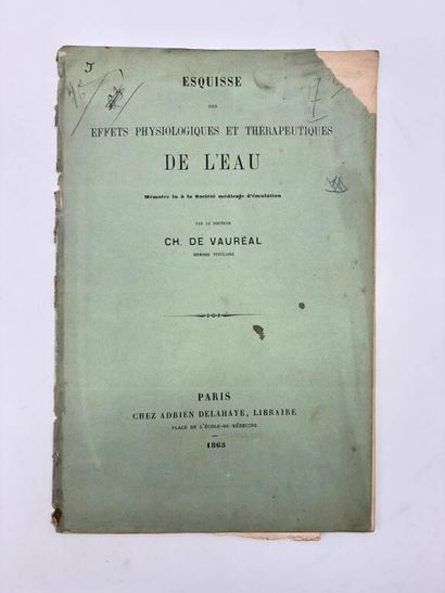[MANETTE - MEDECINE]. Set of 31 medical theses.

Set...