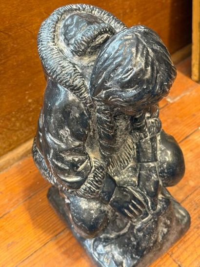 * ART INUIT. Ensemble de deux importants...