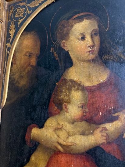 Flemish school, 17th century.
The Mystical...