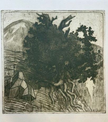 Marcel AMIGUET (1891-1958). Ensemble de cinq...