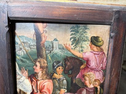 Flemish school, circa 1600. 
Roman soldiers...