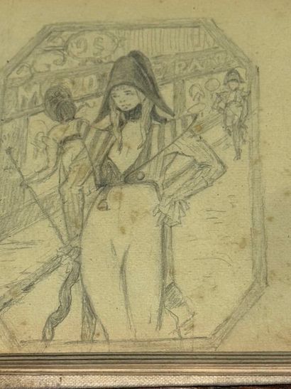* Attribué à François DUMOULIN (1864 -1917).
Carnet...