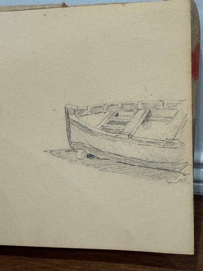 * Attribué à François DUMOULIN (1864 -1917).
Carnet...