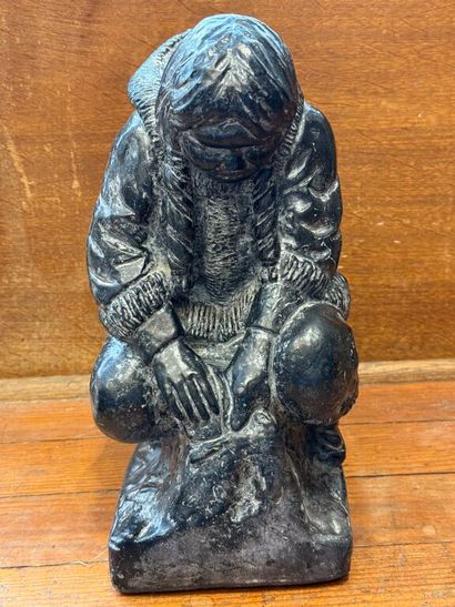 * ART INUIT. Ensemble de deux importants...