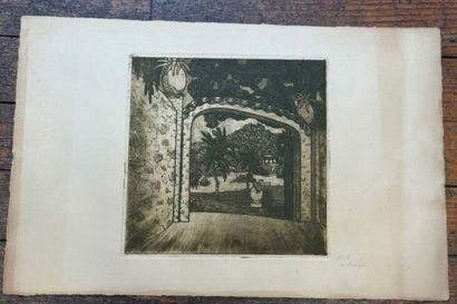 Marcel AMIGUET (1891-1958). Ensemble de cinq...