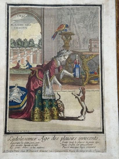 Nicolas GUERARD (c. 1648-1719). 
«L'adolescence,...