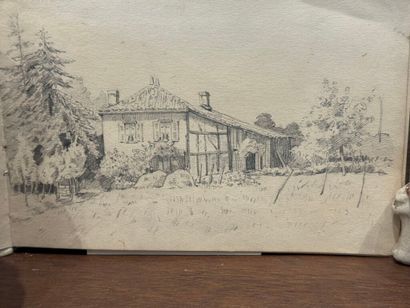 * Attribué à François DUMOULIN (1864 -1917).
Carnet...