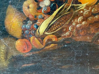 * Suiveur de Cornelis de Heem. Vers 1700....