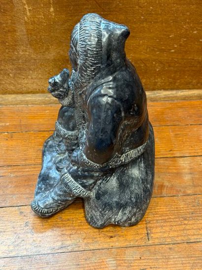 * ART INUIT. Ensemble de deux importants...