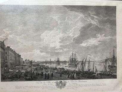 D'après Joseph VERNET. 
Vues de la ville...
