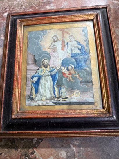 Early 18th century Italian school. 
Two religious...