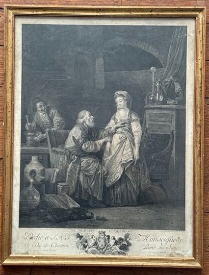 * D'après Jean-Jacques BOISSIEU (1736 -1810).
Homme...