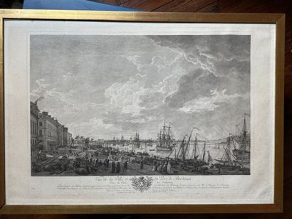 D'après Joseph VERNET. 
Vues de la ville...