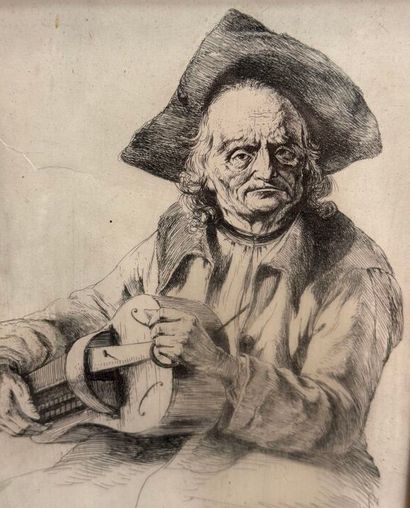 * D'après Jean-Jacques BOISSIEU (1736 -1810).
Homme...