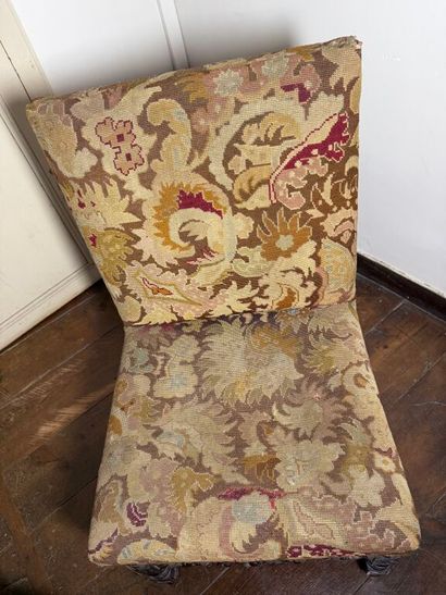 Paire de fauteuils et paire de chaises en...
