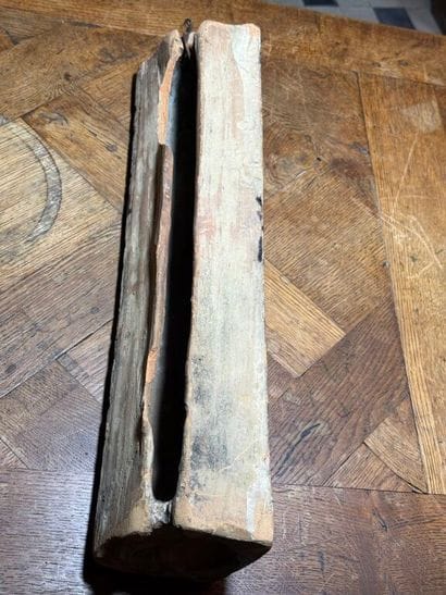 Decorative element in probably Italian earthenware...