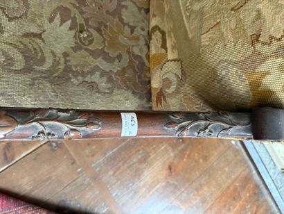 Paire de fauteuils et paire de chaises en...