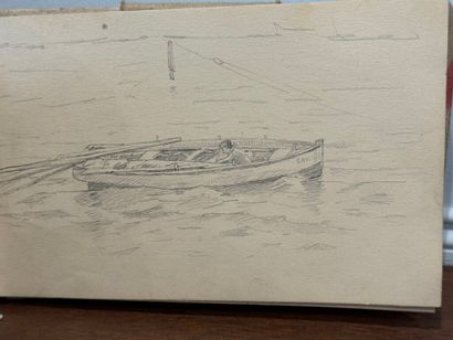 * Attribué à François DUMOULIN (1864 -1917).
Carnet...