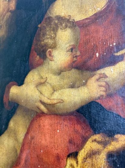 Flemish school, 17th century.
The Mystical...