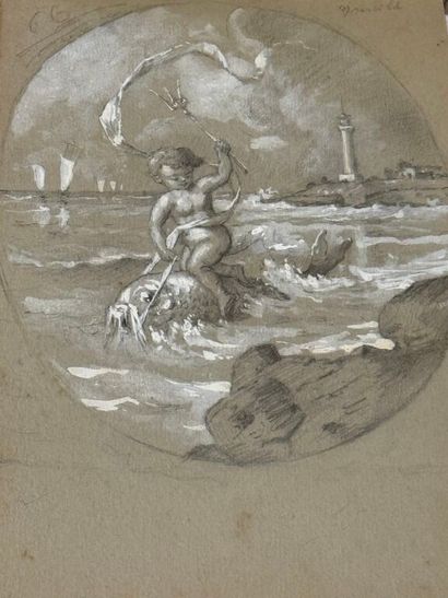 * Attribué à François DUMOULIN (1864 -1917).
Carnet...