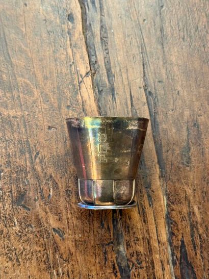 Delightful Art Deco kettledrum in 925‰ silver,...