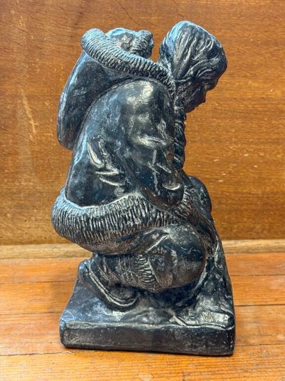 * ART INUIT. Ensemble de deux importants...