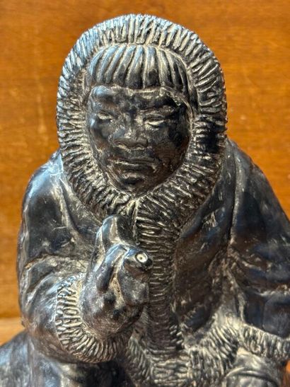 * ART INUIT. Ensemble de deux importants...