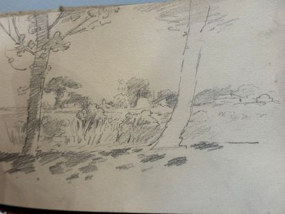 * Attribué à François DUMOULIN (1864 -1917).
Carnet...