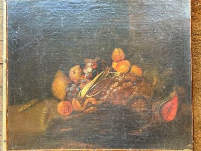 * Suiveur de Cornelis de Heem. Vers 1700....