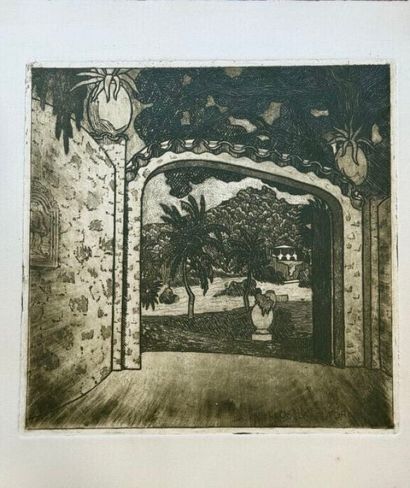 Marcel AMIGUET (1891-1958). Ensemble de cinq...