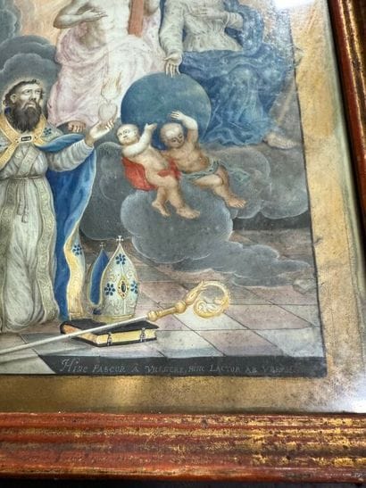 Early 18th century Italian school. 
Two religious...