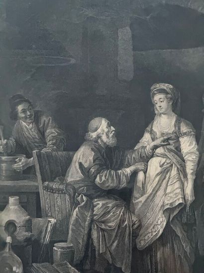 * D'après Jean-Jacques BOISSIEU (1736 -1810).
Homme...