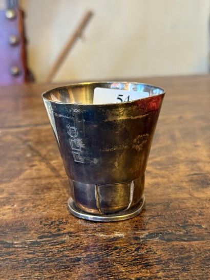 Delightful Art Deco kettledrum in 925‰ silver,...