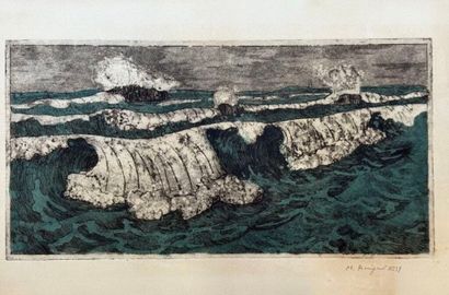 Marcel AMIGUET (1891-1958). Ensemble de cinq...