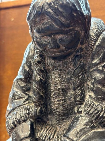 * ART INUIT. Ensemble de deux importants...