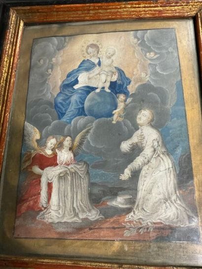 Early 18th century Italian school. 
Two religious...