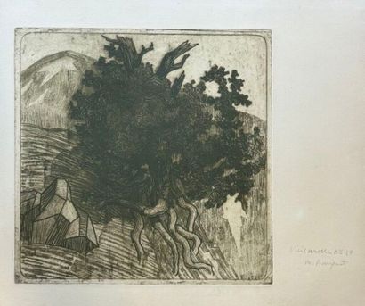 Marcel AMIGUET (1891-1958). Ensemble de cinq...