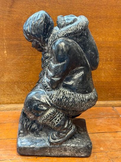 * ART INUIT. Ensemble de deux importants...