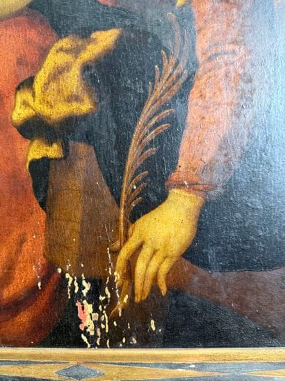 Flemish school, 17th century.
The Mystical...