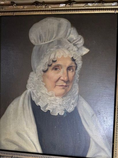 École française du XIXe siècle. 
Portrait...