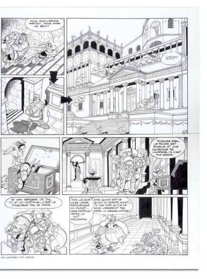 LES LAURIERS DE CÉSAR PLANCHE 27A et 27B:...
