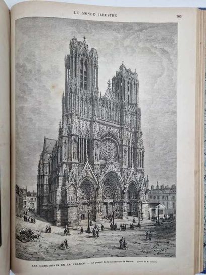 [REVUE]. Le Monde Illustré. Tome XXXVIII.
Paris,...