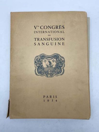 [MEDECINE - TRANSFUSION]. Ve Congrès International...